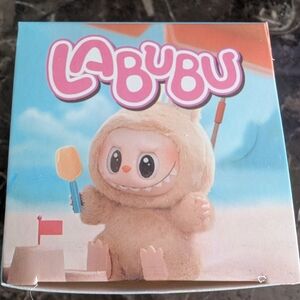 New! Labubu Mini Beige Plush Toy